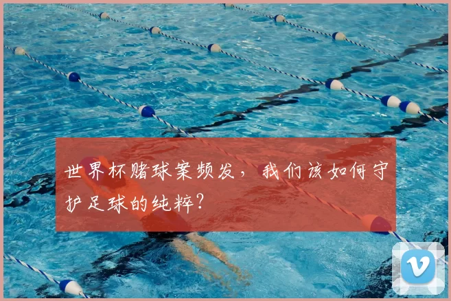 世界杯赌球案频发，我们该如何守护足球的纯粹？