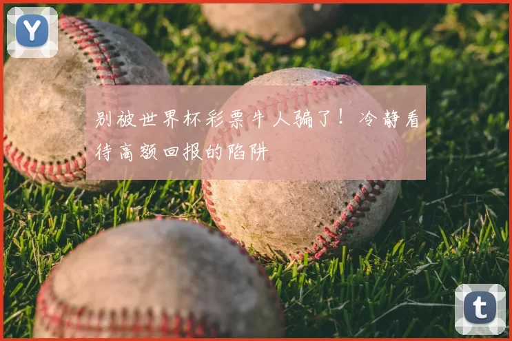 别被世界杯彩票牛人骗了!冷静看待高额回报的陷阱