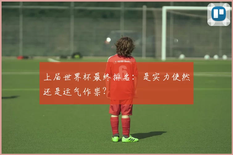 上届世界杯最终排名:是实力使然还是运气作祟?