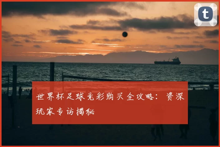 世界杯足球竞彩购买全攻略:资深玩家专访揭秘